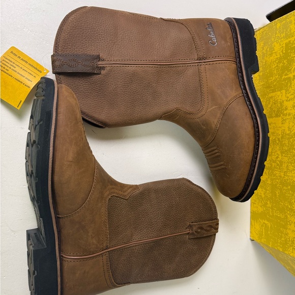 Cabela’s Pinedale Round Toe Leather Boots NIB New Men’s 11 - Picture 5 of 11